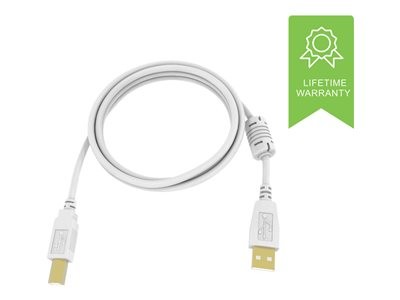 Vision Techconnect 2 - Kabel USB - USB typ B (M) do USB (M) - USB 2.0 - 5 m - bílá