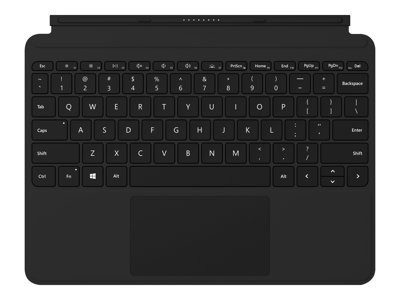 Microsoft Surface Go Type Cover - Klávesnice - s trackpad, akcelerometr - podsvícená - Mezinárodní angličtina - černá, TXK-00001
