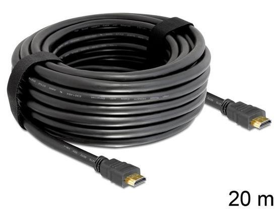 Delock Kabel High Speed HDMI with Ethernet – HDMI A samec > HDMI A samec 20 m