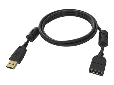 Vision Professional - Prodlužovací šňůra USB - USB (M) do USB (F) - USB 2.0 - 2 m - černá