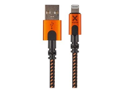 Xtorm Xtreme CXX002 - Kabel Lightning - Lightning s piny (male) do USB s piny (male) - 1.5 m - odstíněný - drsný - pro Apple iPad/iPhone/iPod (Lightning)