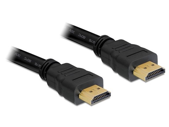 Delock Kabel High Speed HDMI with Ethernet – HDMI A samec > HDMI A samec 10 m