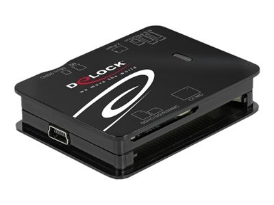 Delock - Čtečka karet (MMC, SD, xD, microSD, MS Micro, CFast Card) - USB 2.0, 91007