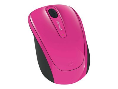 Microsoft Wireless Mobile Mouse 3500 - Myš - pravák a levák - optický - 3 tlačítka - bezdrátový - 2.4 GHz - bezdrátový přijímač USB - purpurová