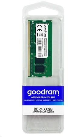 SODIMM DDR4 8GB 2666MHz CL19 SR GOODRAM, GR2666S464L19S/8G