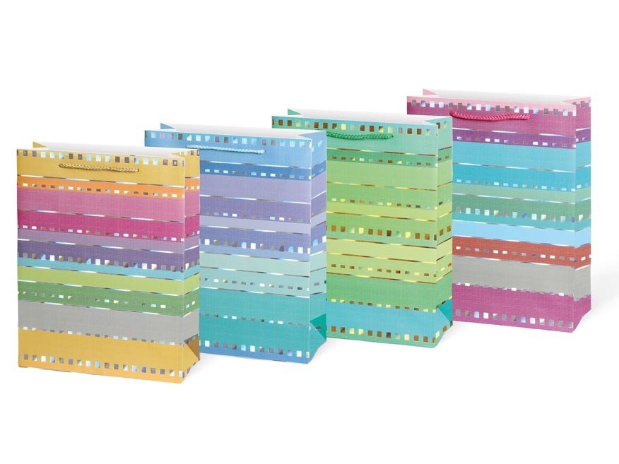 MFP 5252679 Taška dárková M LUX mix č.51 (180x240x80)