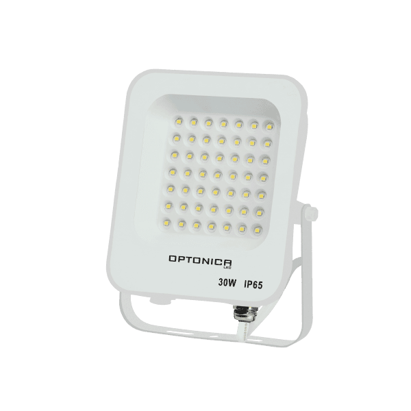 Optonica LED SMD reflektor bílé Body IP65 30W Teplá bílá 5709