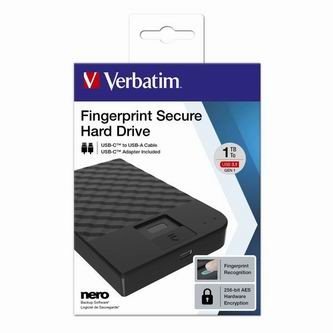 Verbatim externí pevný disk, Fingerprint Secure HDD, 2.5