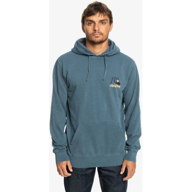 MIKINA QUIKSILVER NEON SLAB HOOD - modrá - L