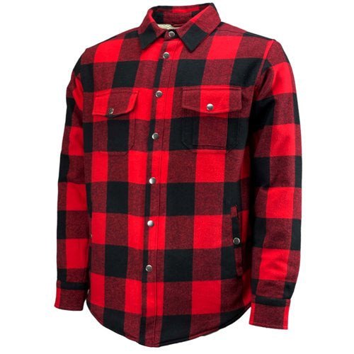 EKW Pánská flanelová košile Austin červená XXL