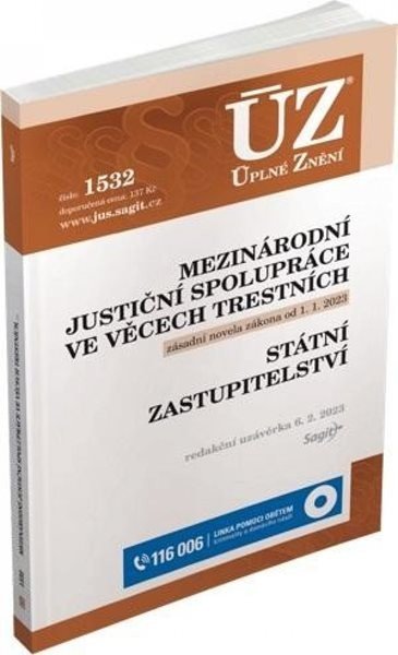 ÚZ 1532 Mezinárodní justiční spolupráce