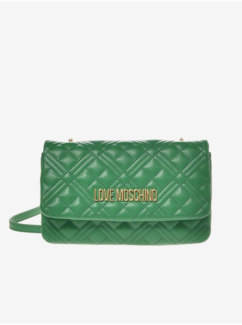 Zelená dámská kabelka Love Moschino - Dámské