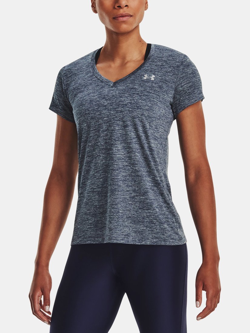 Under Armour Tričko Tech SSV - Twist-GRY - Dámské