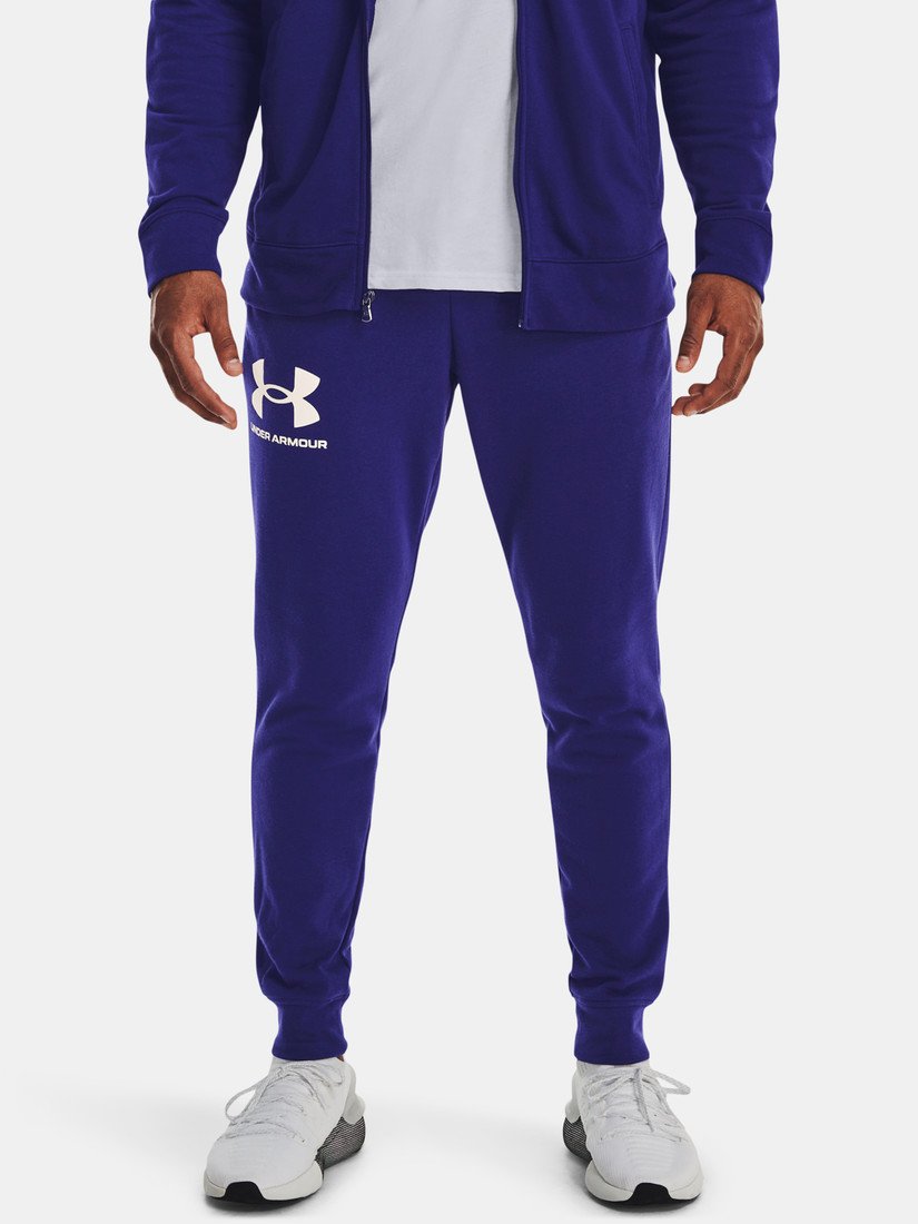 Under Armour Tepláky UA RIVAL TERRY JOGGER-BLU - Pánské