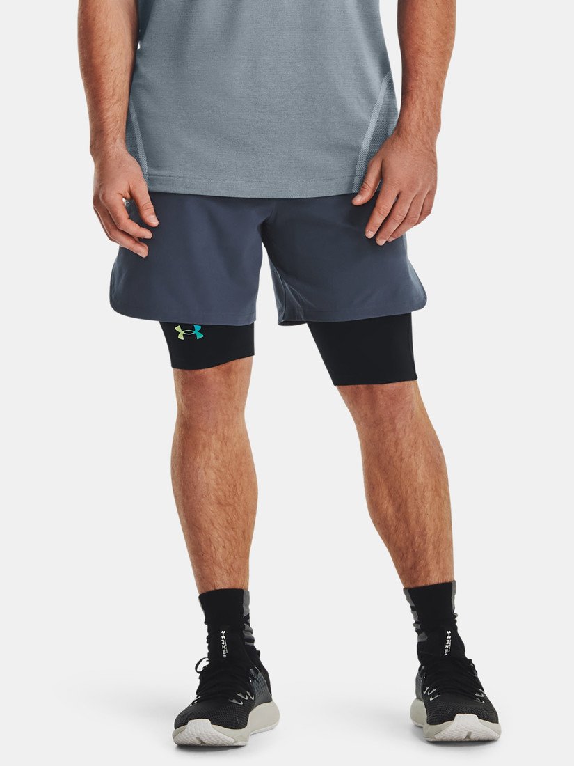 Under Armour Kraťasy UA Peak Woven Shorts-GRY - Pánské
