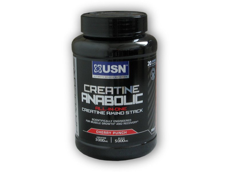 USN Creatine Anabolic 900g Varianta: cherry