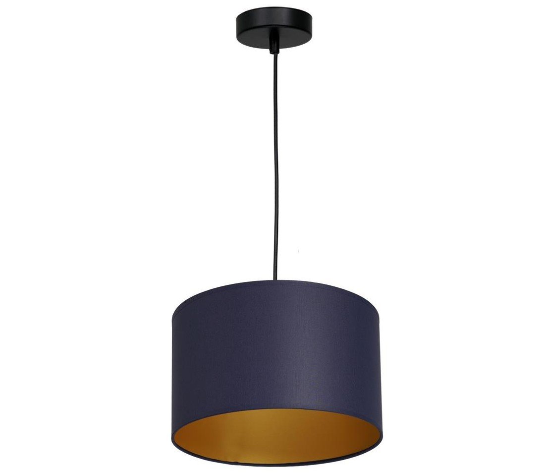 Lustr na lanku ARDEN 1xE27/60W/230V pr. 25 cm fialová/zlatá