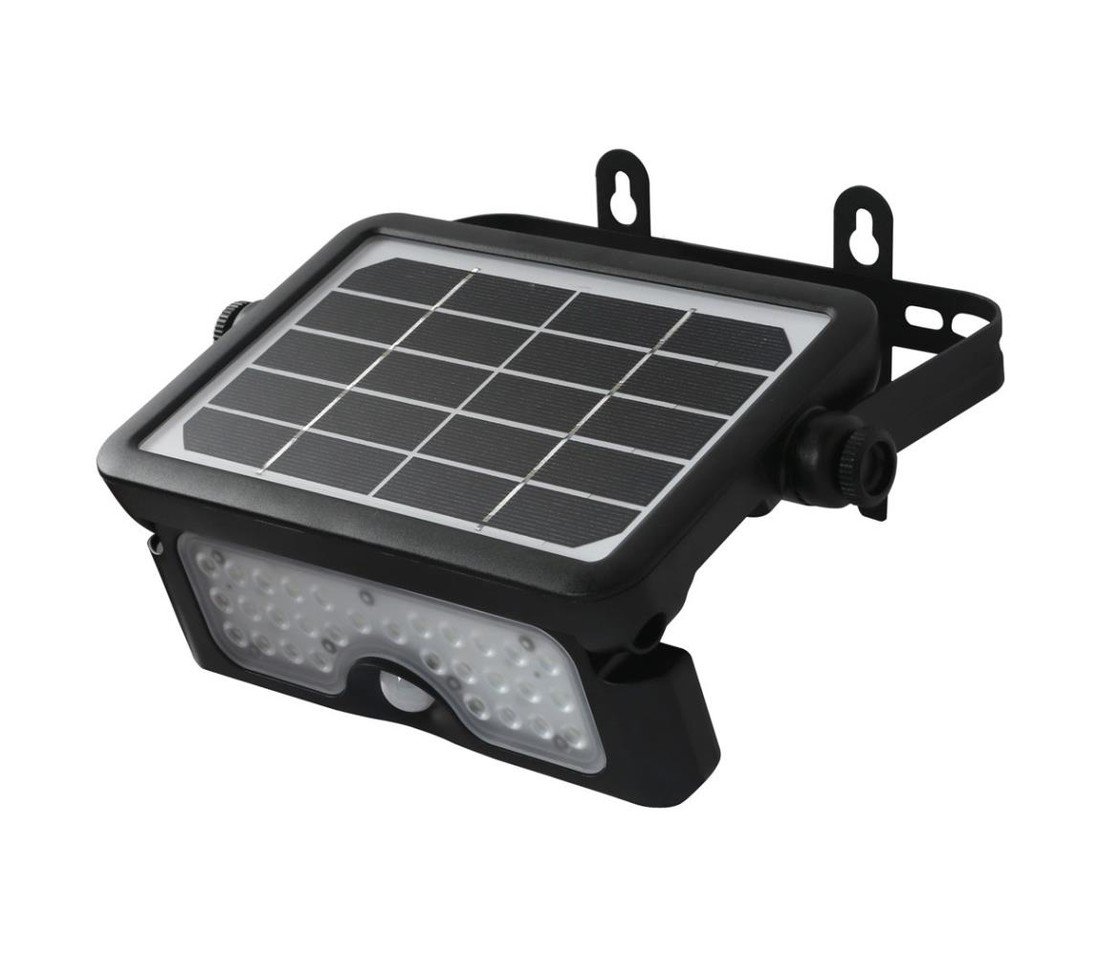 LED Solární reflektor se senzorem EPAD LED/5W/3000 mAh 3,7V 4000K IP65