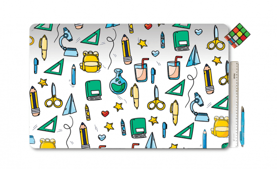 Karton P+P Podložka na stůl - School - 60 x 45 cm - 5-90023