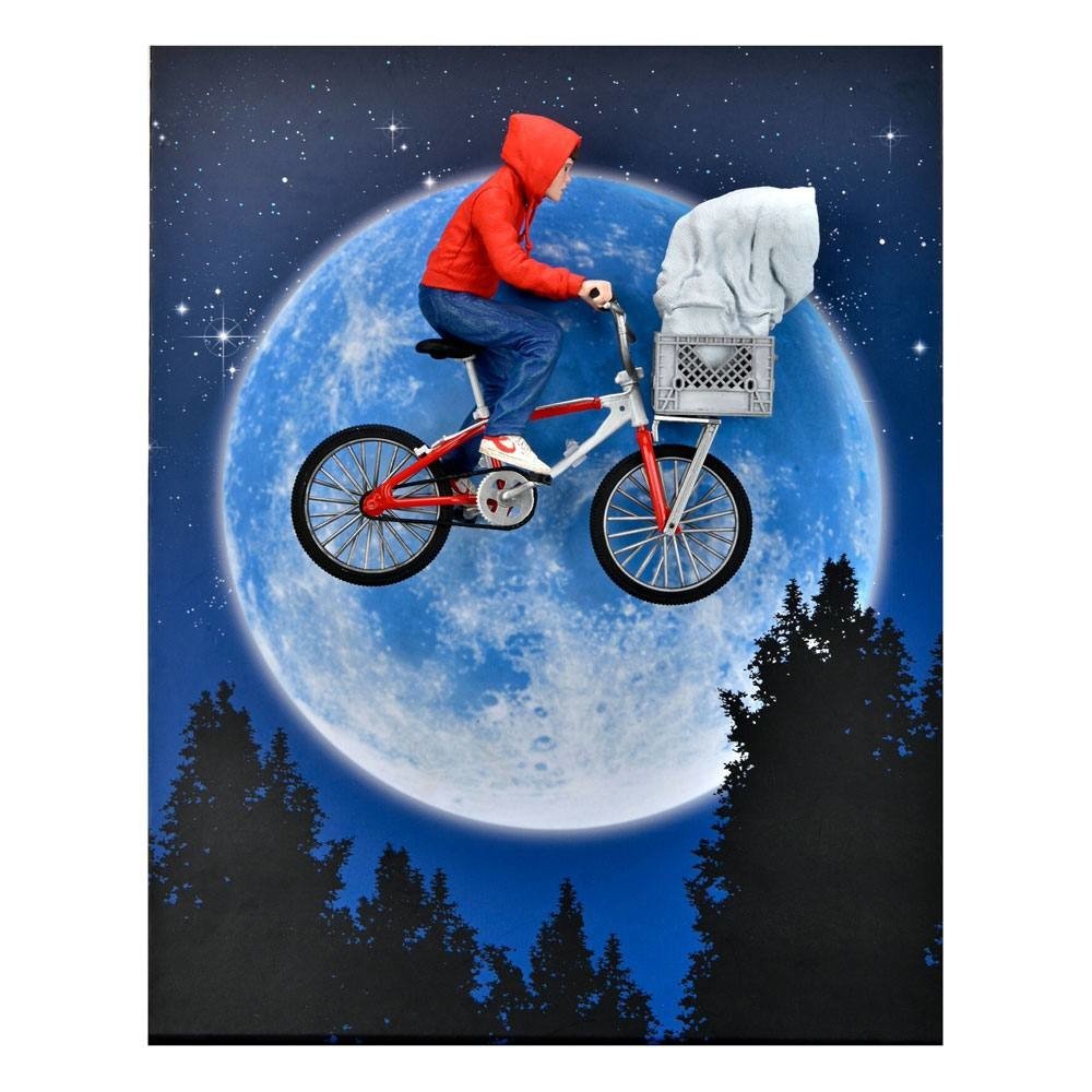 NECA | E.T. Mimozemšťan - sběratelská figurka Elliott & E.T. on Bicycle 13 cm