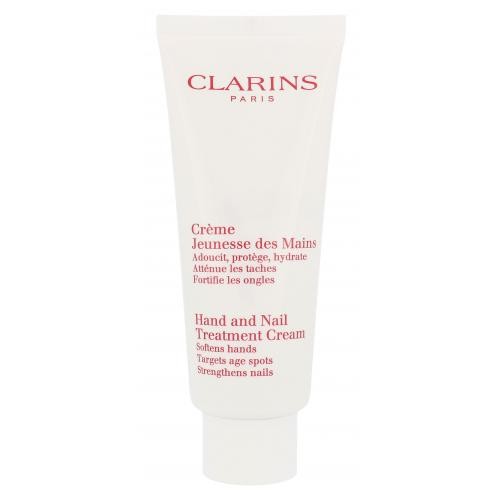 Clarins Hand And Nail Treatment 100 ml hydratační krém na ruce a nehty pro ženy