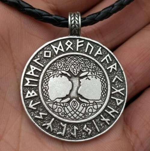 Prívěsek na krk viking - strom života