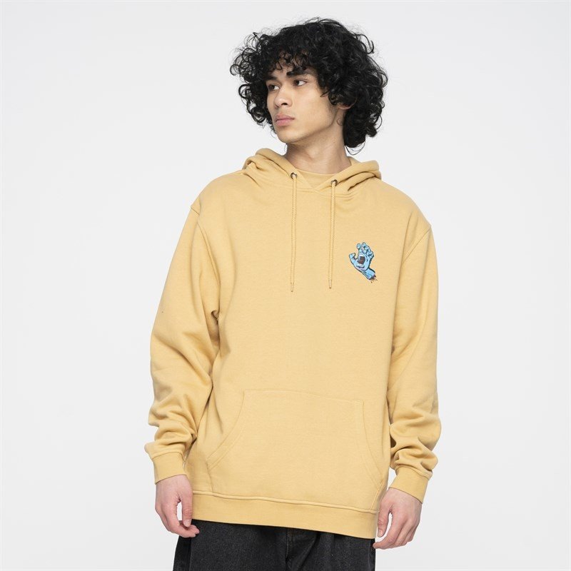 mikina SANTA CRUZ - Screaming Hand Chest Hood Parchment  (PARCHMENT ) velikost: L