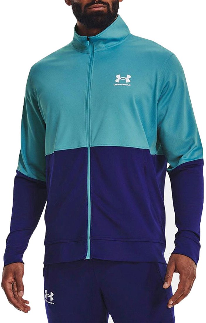 Bunda Under Armour UA PIQUE TRACK JACKET-BLU