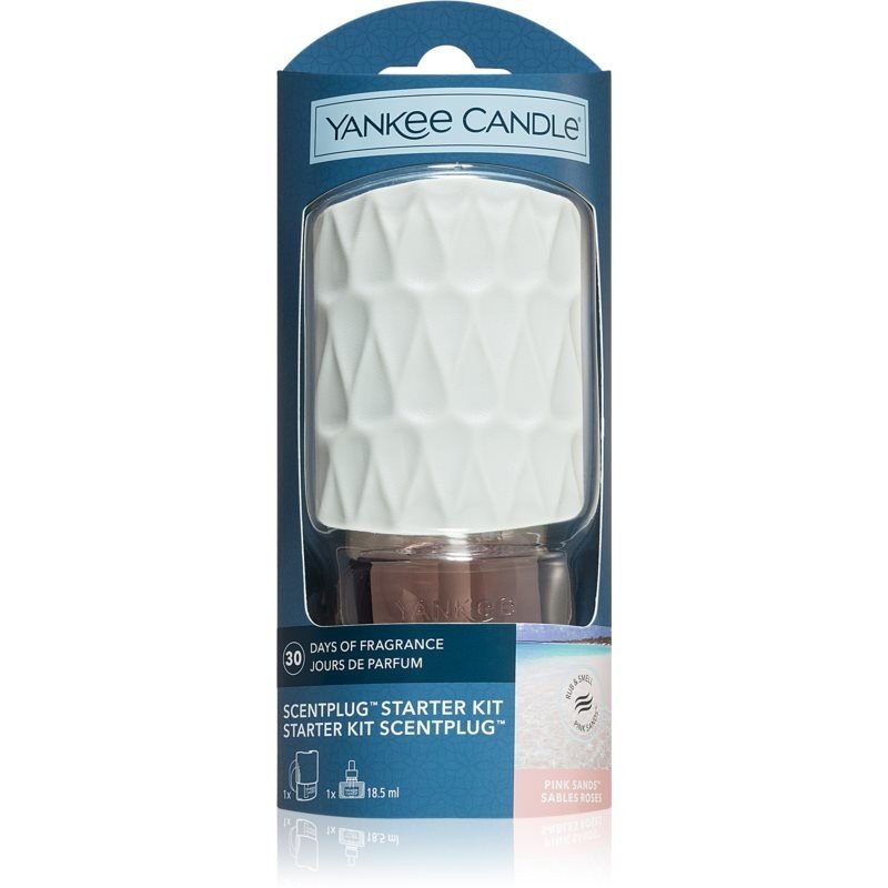Yankee Candle Pink Sands elektrický osvěžovač vzduchu + náhradní náplň