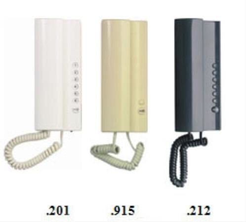 Domácí telefon Tesla Elegant slonová kost 2-BUS, 4FP21103.915