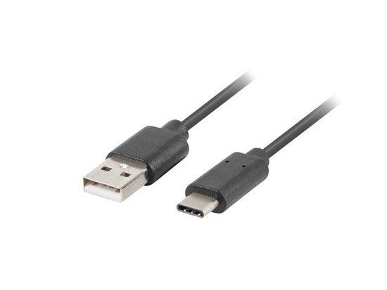 LANBERG USB-C(M)->USB-A(M) 2.0 CABLE 1M BLACK QC 3.0
