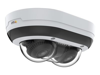 AXIS P3715-PLVE - Síťová bezpečnostní kamera - kupole - barevný (Den a noc) - 2 x 2 MP - 1920 x 1080 - 1080p - varifokální - LAN 10/100 - MJPEG, H.264, MPEG-4 AVC - PoE Class 3, 01970-001