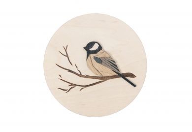 Tit Wooden Image