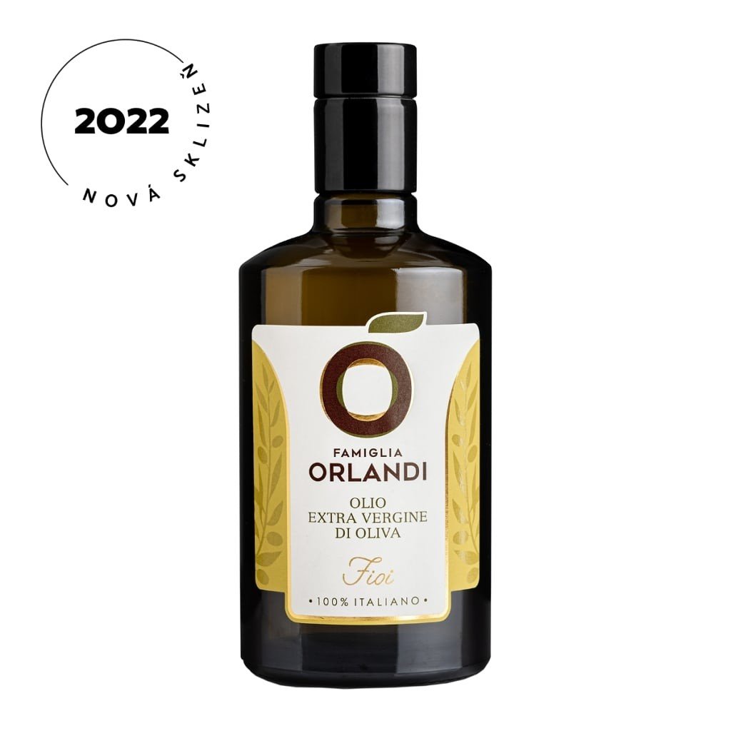 Frantoio Famiglia Orlandi Prémiový extra panenský olivový olej Orlandi Fioi 500 ml