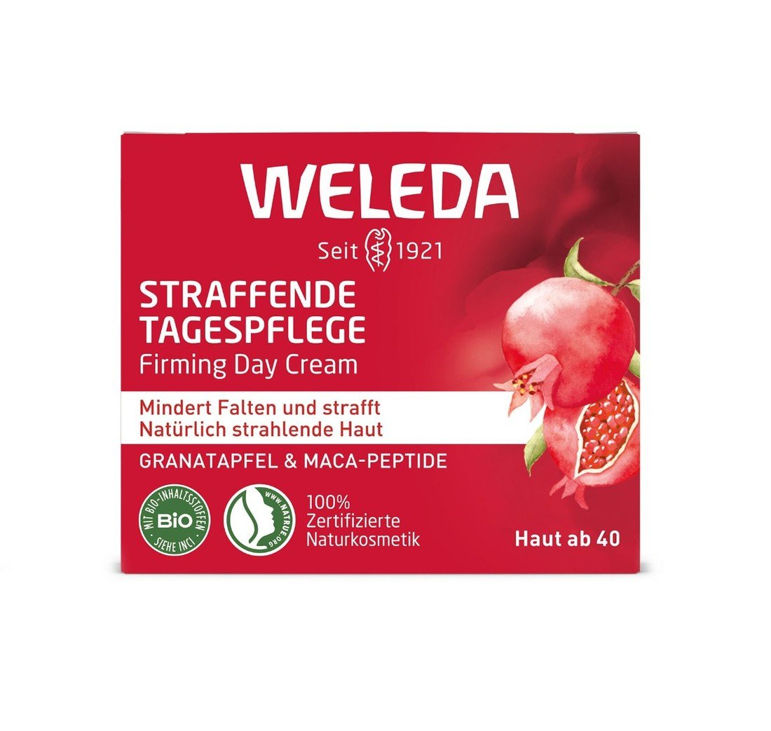 Weleda Zpevňující denní krém s granátovým jablkem a maca peptidy 40 ml