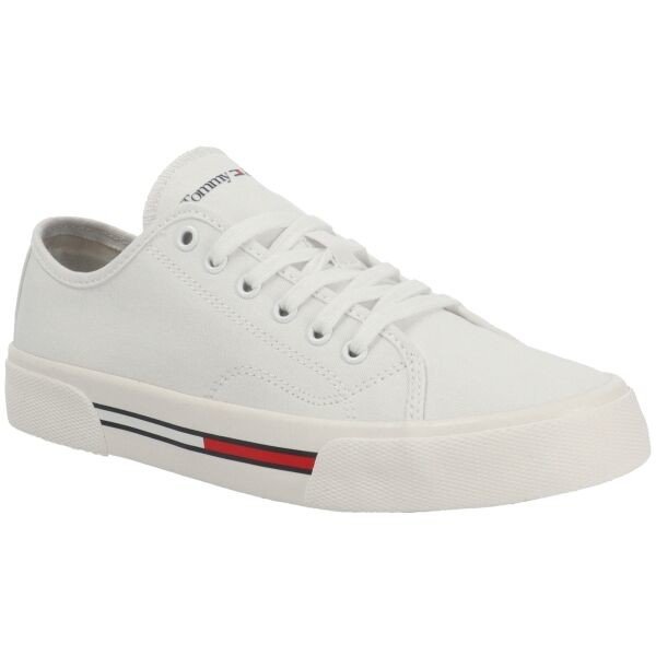 Tommy Hilfiger TOMMY JEANS LOW CUT WMNS CANVAS Dámské nízké tenisky, bílá, velikost 40