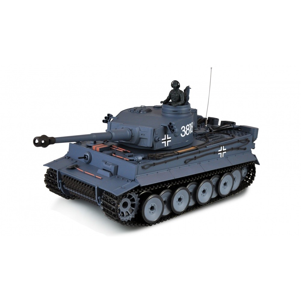 RC tank AMEWI Mini German TIGER (1:72) - zelený