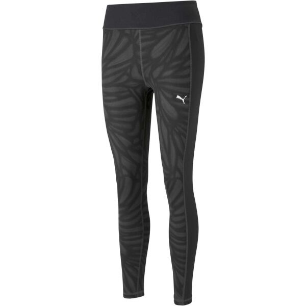 Puma TRAIN FAVORITES AOP HIGH WAIST 7/8 TIGHT Dámské legíny, černá, velikost XL