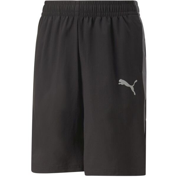 Puma ACTIVE SPORTS WOVEN SHORTS B Chlapecké kraťasy, černá, velikost 152