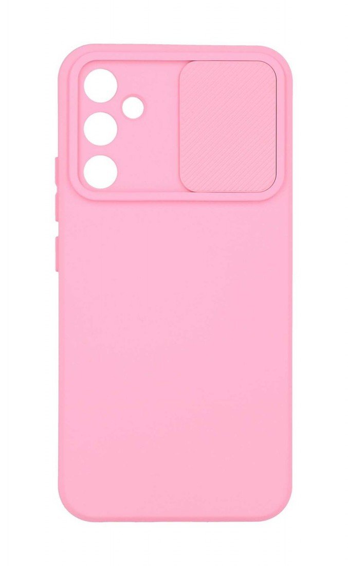 Kryt TopQ Camshield Soft Samsung A34 světle růžový 91942
