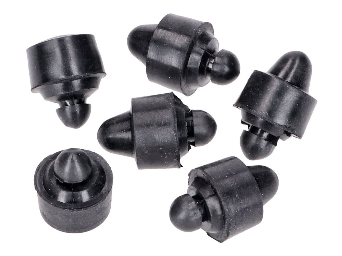 101 Octane Sada gumových dorazů sedla Simson KR51/1, KR51/2, SR4-1, SR4-2, SR4-3, SR4-4