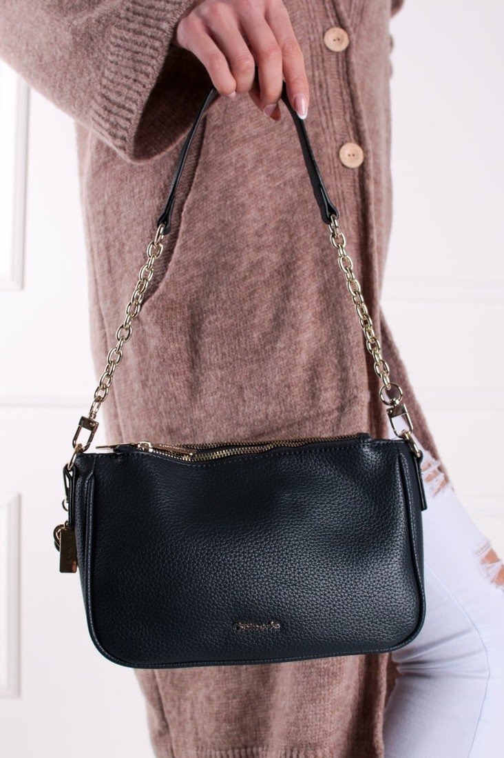 Tmavě modrá kabelka do ruky Lara 32050