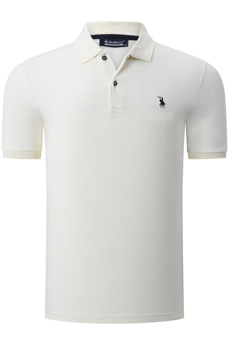 T8561 DEWBERRY MEN'S TSHIRT-STRAIGHT BONE