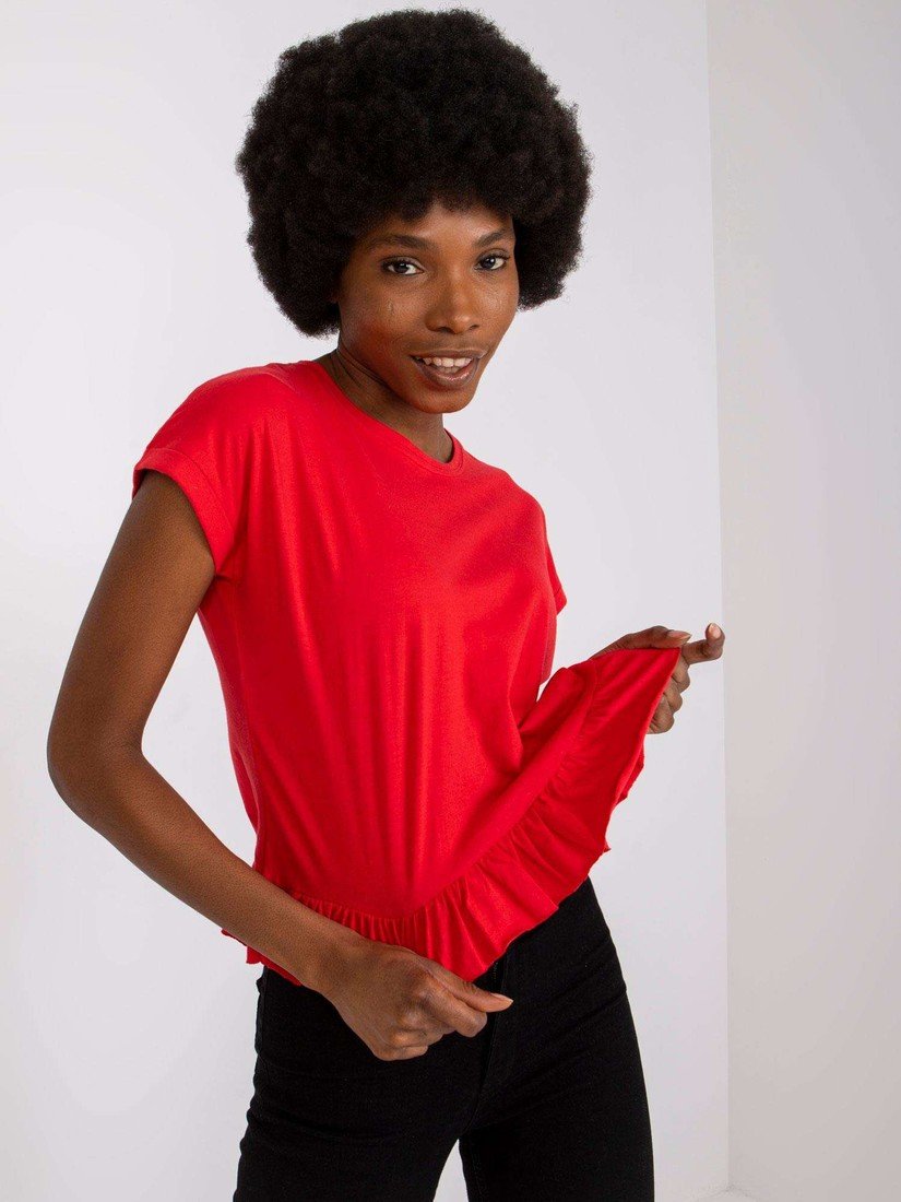 Blouse red Mayflies 1053.red