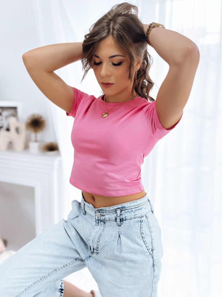 Dámské tričko RITEL růžové Dstreet