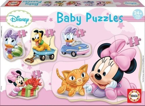 Baby puzzle Minnie 5v1