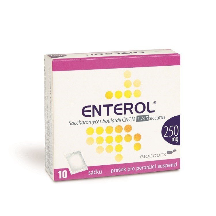 Enterol 250mg por plv sus 10