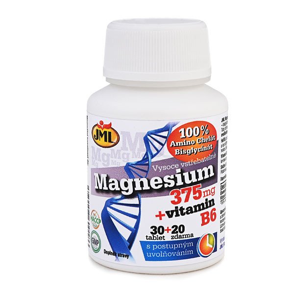 Jml Magnesium 375mg + Vitamin B6 Tbl.30+20