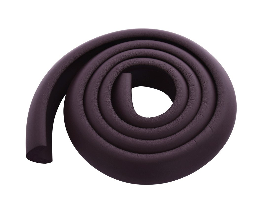 NÁRAZNÍKOVÝ PÁS na hrany nábytku, délka 2 m čokoládově hnědý