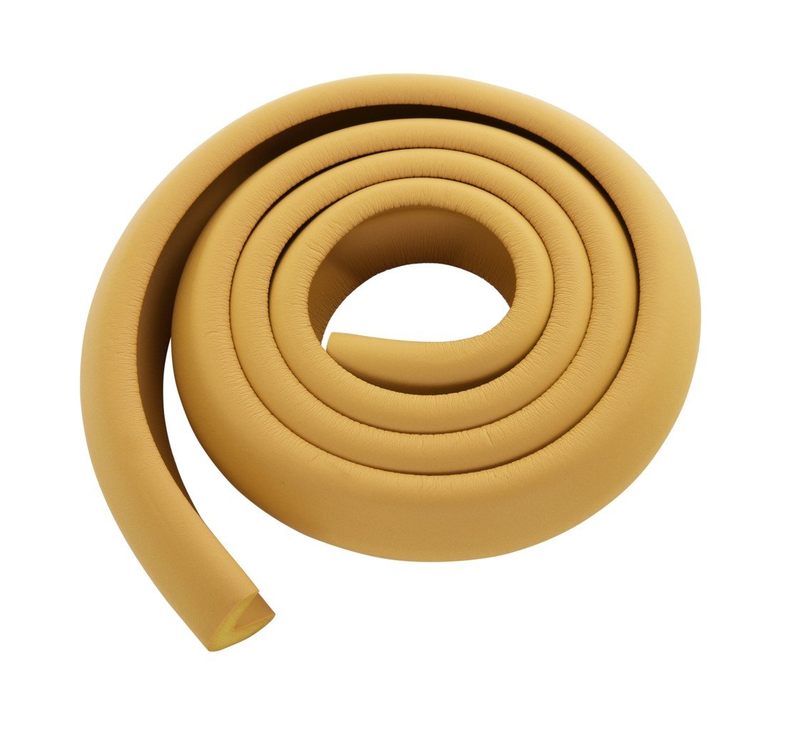 NÁRAZNÍKOVÝ PÁS na hrany nábytku, délka 2 m okrový